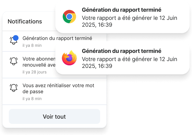 Stay tuned notifications illustration